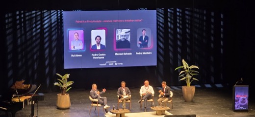 Painel IA e Produtividade no palco do Community